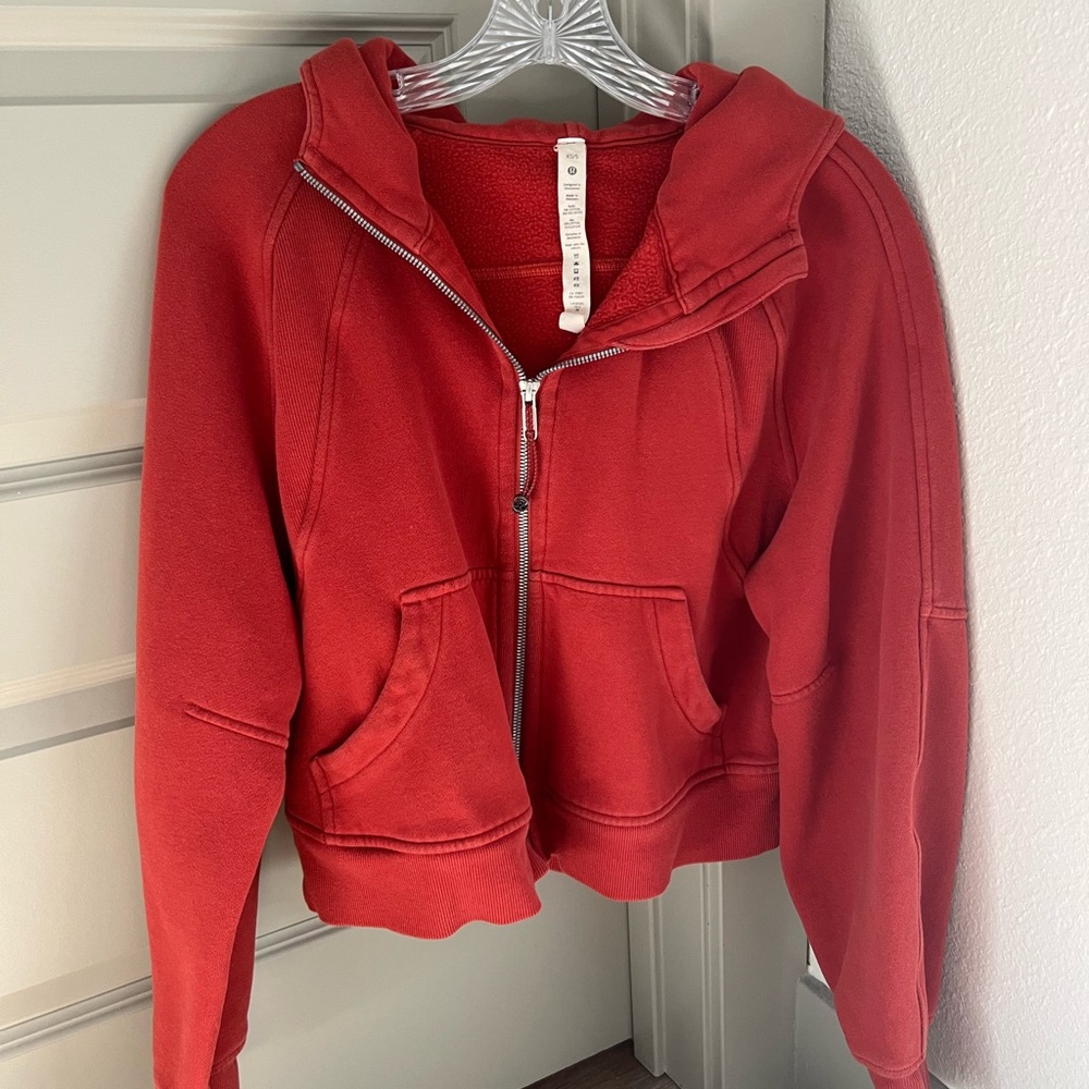 Lululemon Oversized scuba full zip hoodie